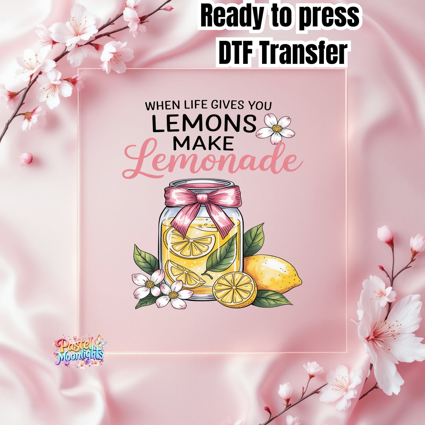 Lemon Design 9 DTF Print Ready to Press