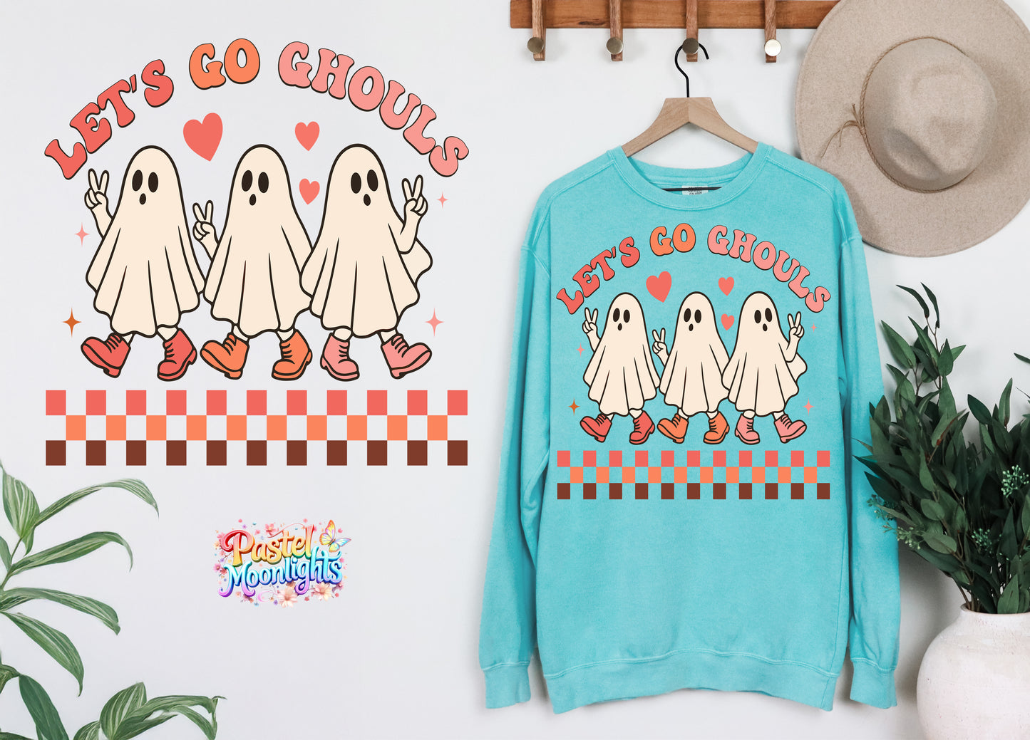 Let s Go Ghouls DTF Print Ready to Press