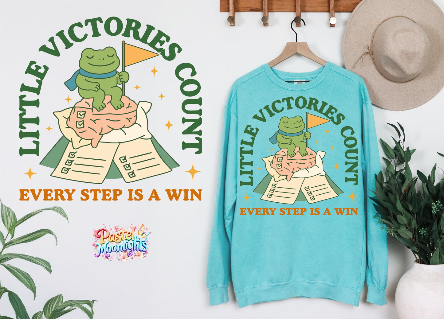 Little Victories DTF Print Ready to Press