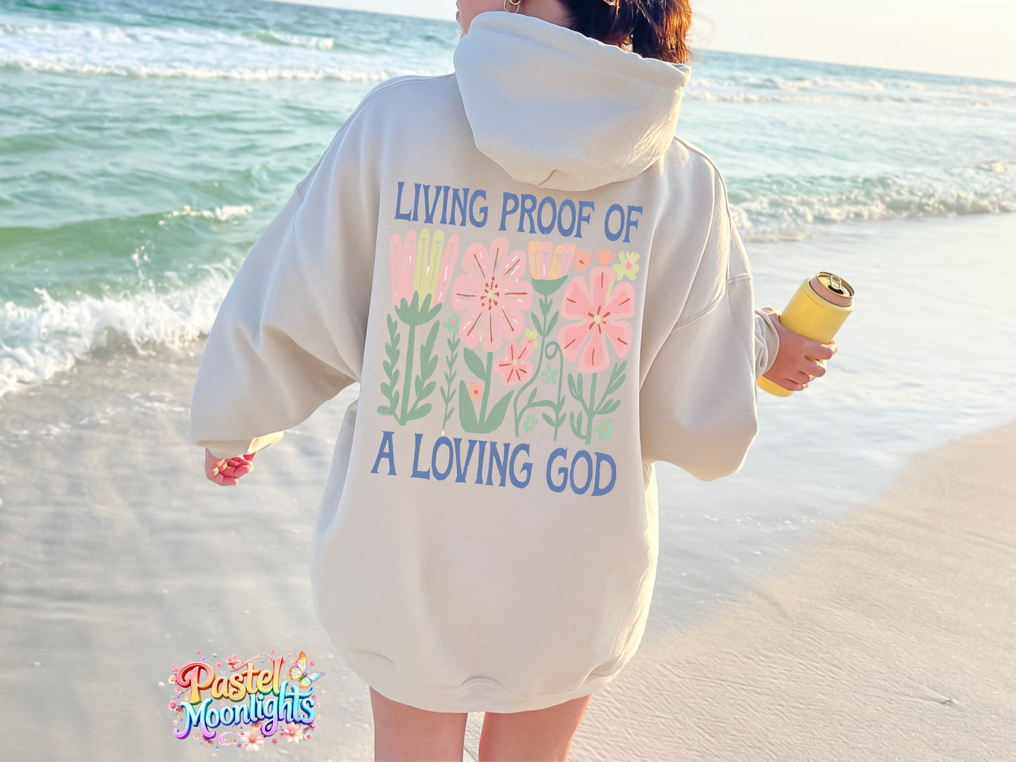 Living Proof Of A Loving God DTF Print Ready to Press