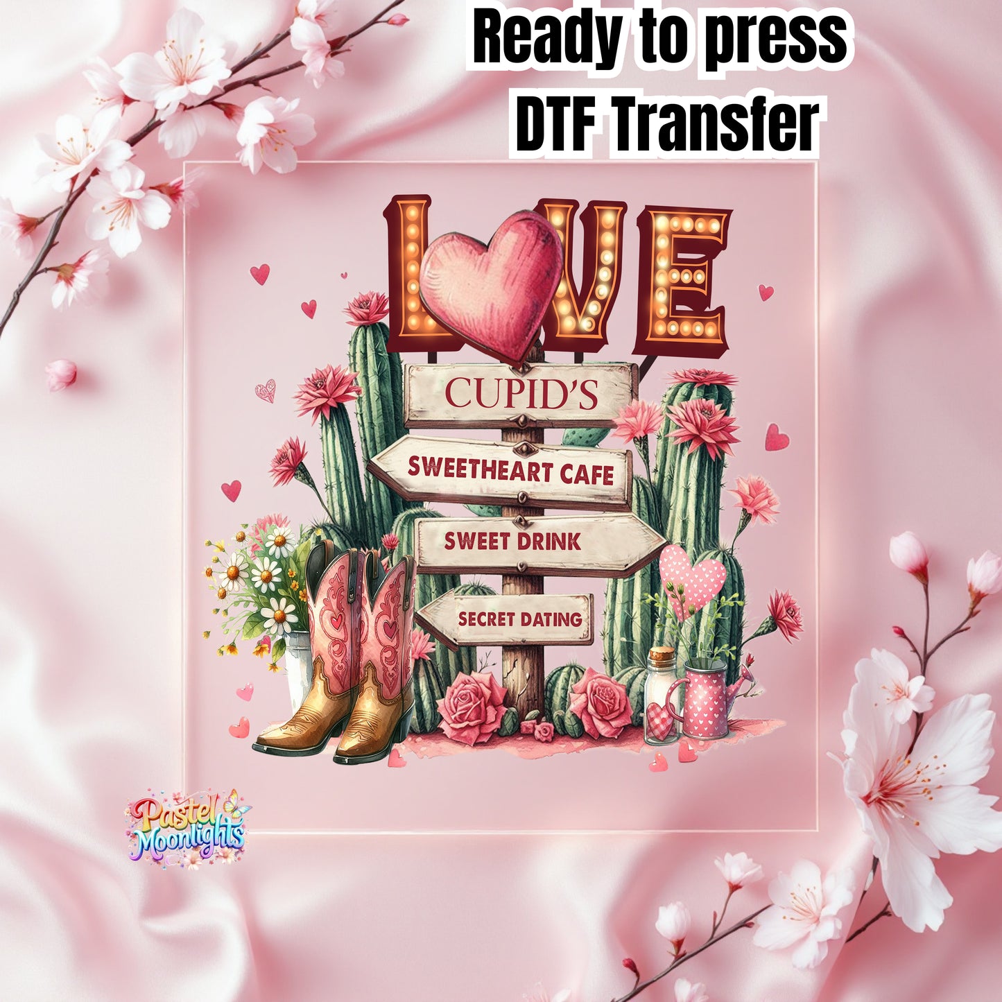 Love Directions DTF Print Ready to Press
