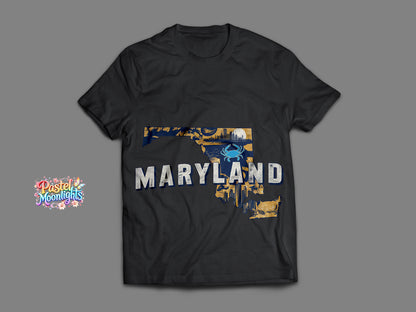 Maryland The Old Line State DTF Print Ready to Press