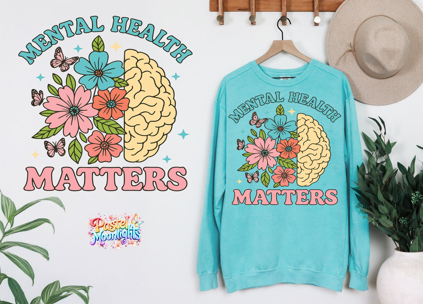 Mental Health matters 2 DTF Print Ready to Press