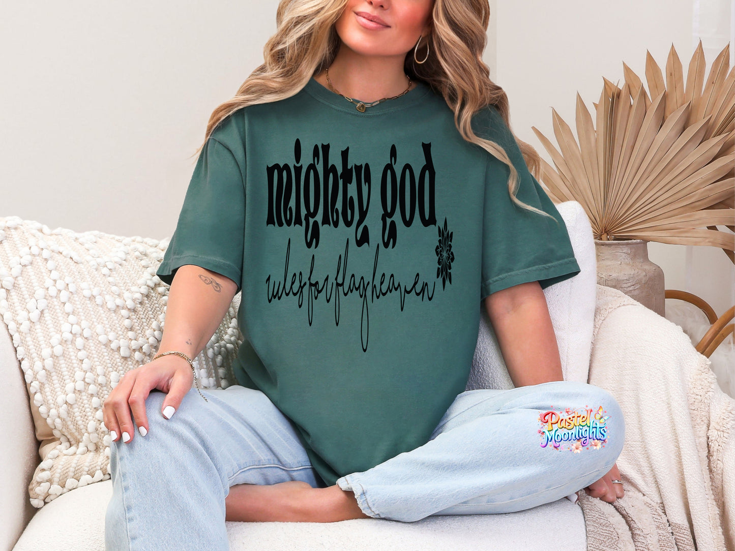 Mighty God DTF Print Ready to Press