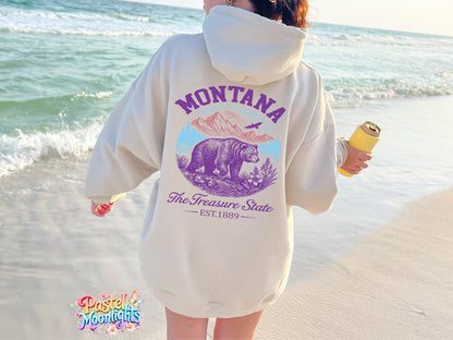 Montana The Treasure State DTF Print Ready to Press