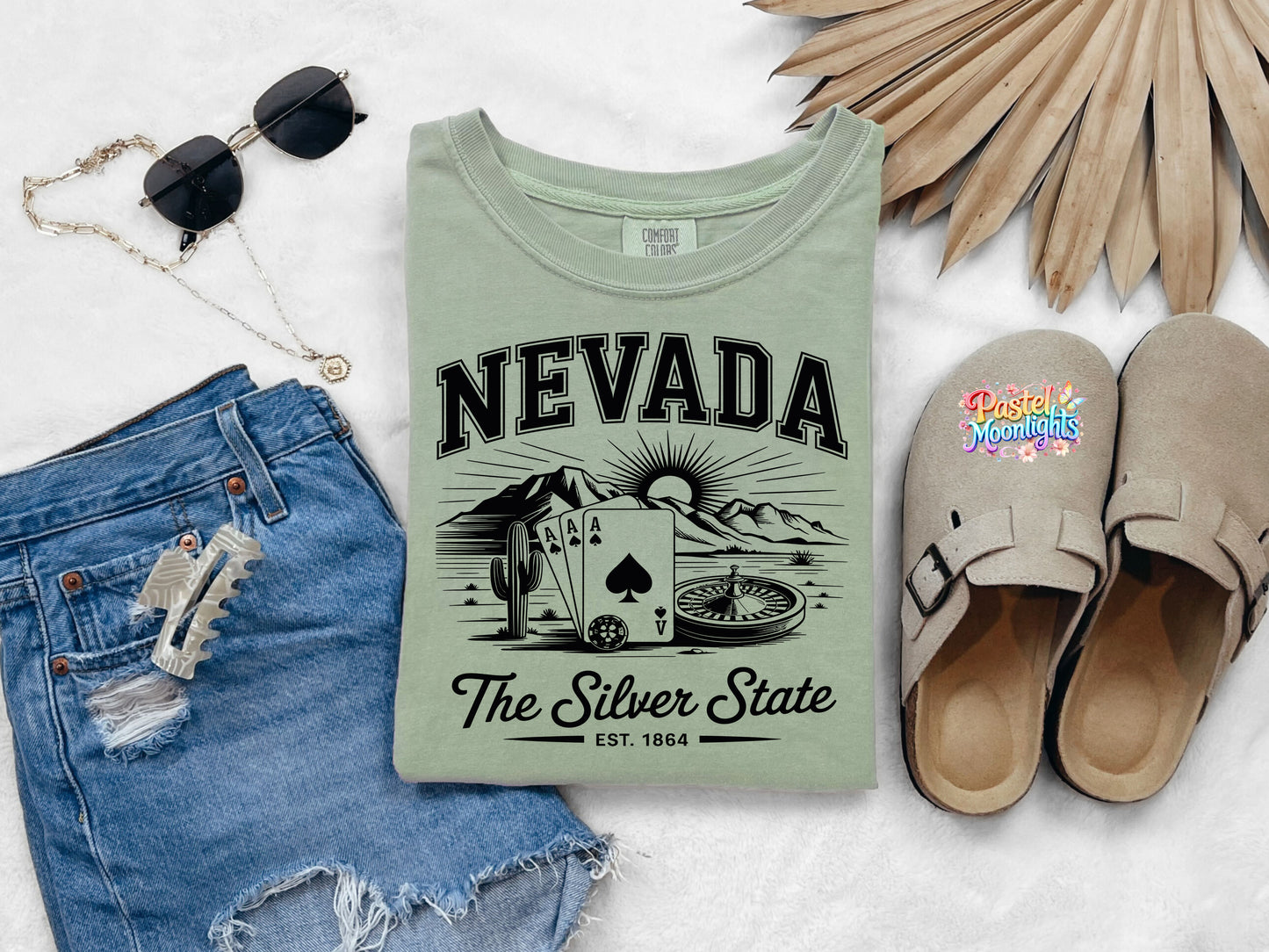 Nevada The Silver State DTF Print Ready to Press