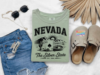 Nevada The Silver State DTF Print Ready to Press