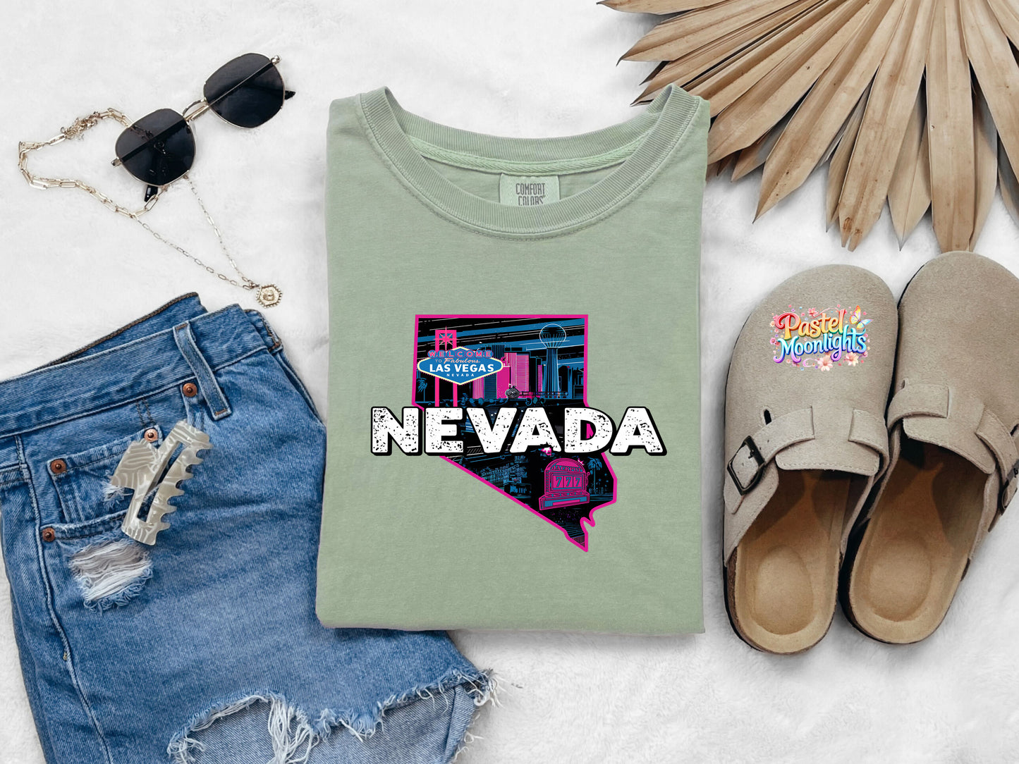 Nevada The Silver State DTF Print Ready to Press