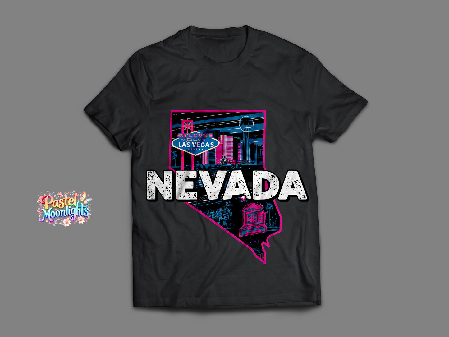 Nevada The Silver State DTF Print Ready to Press
