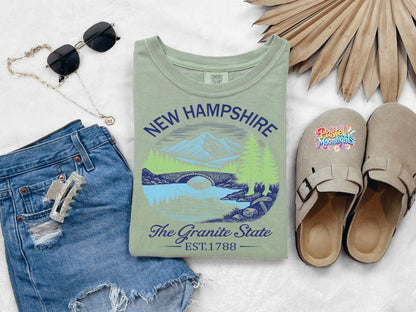 New Hampshire The Granite State DTF Print Ready to Press