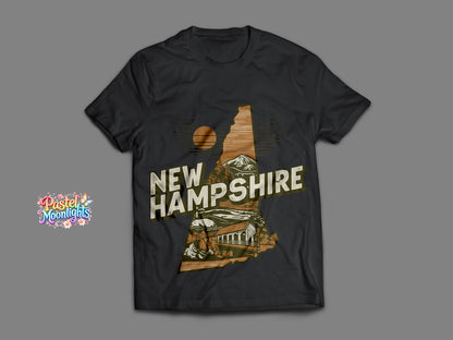 New Hampshire The Granite State DTF Print Ready to Press