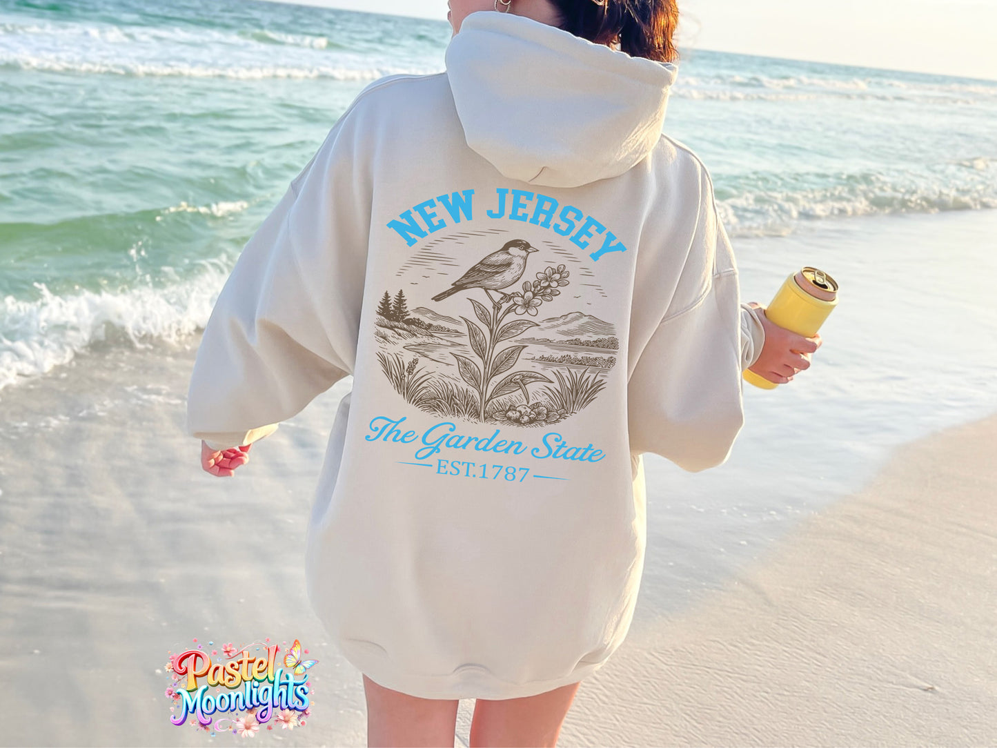 New Jersey The Garden State DTF Print Ready to Press