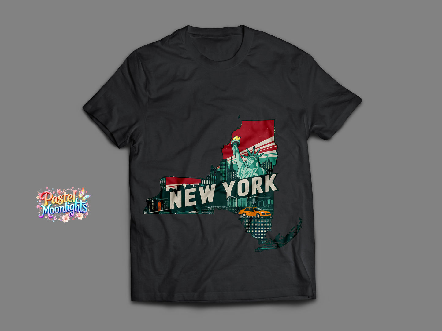New York The Empire State DTF Print Ready to Press