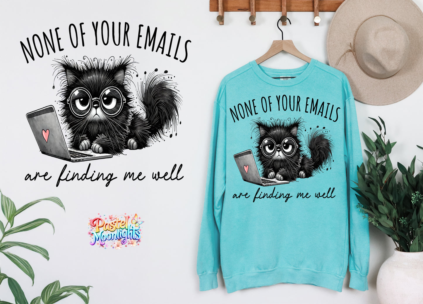 None of your emails are finding me well DTF Print Ready to Press