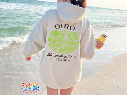 Ohio The Buckeye State  DTF Print Ready to Press