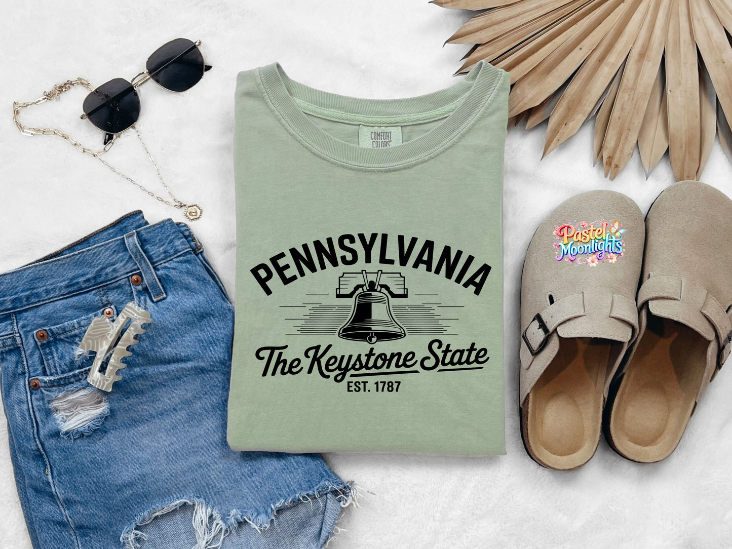 Pennsylvania The Keystone State DTF Print Ready to Press