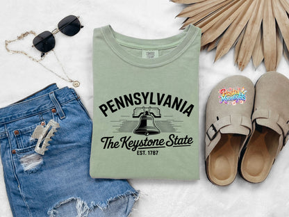 Pennsylvania The Keystone State DTF Print Ready to Press