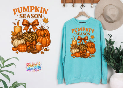 Pumpkin Season 2 DTF Print Ready to Press