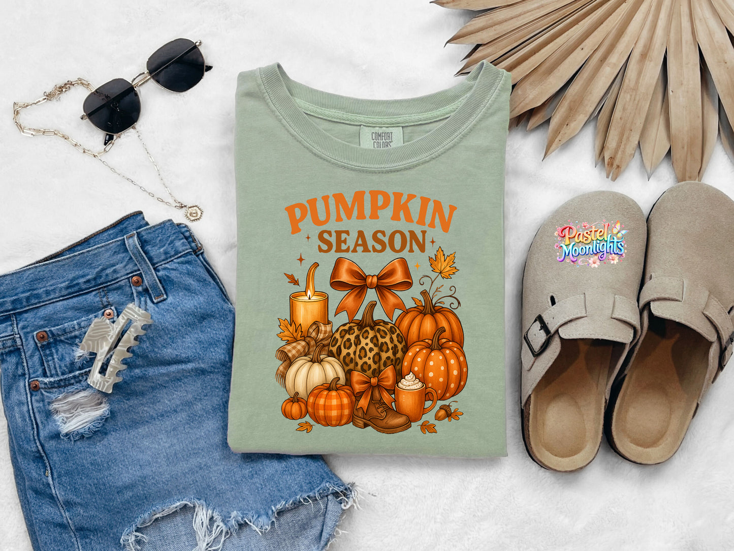 Pumpkin Season 2 DTF Print Ready to Press
