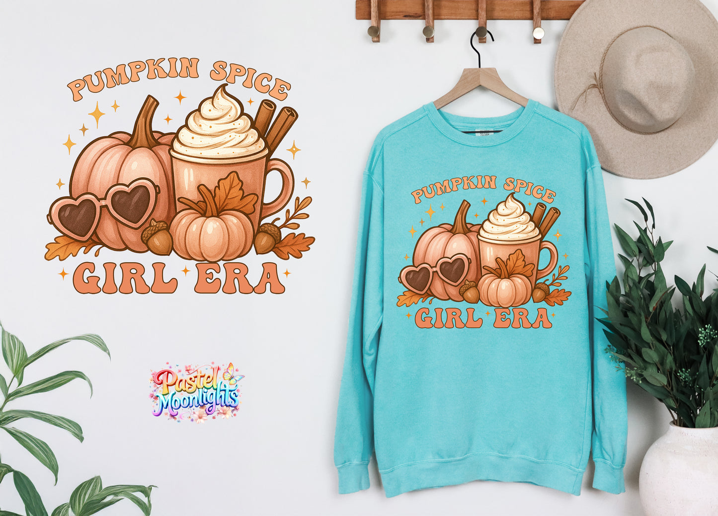 Pumpkin Spice Girl Era DTF Print Ready to Press