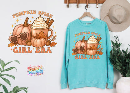 Pumpkin Spice Girl Era DTF Print Ready to Press