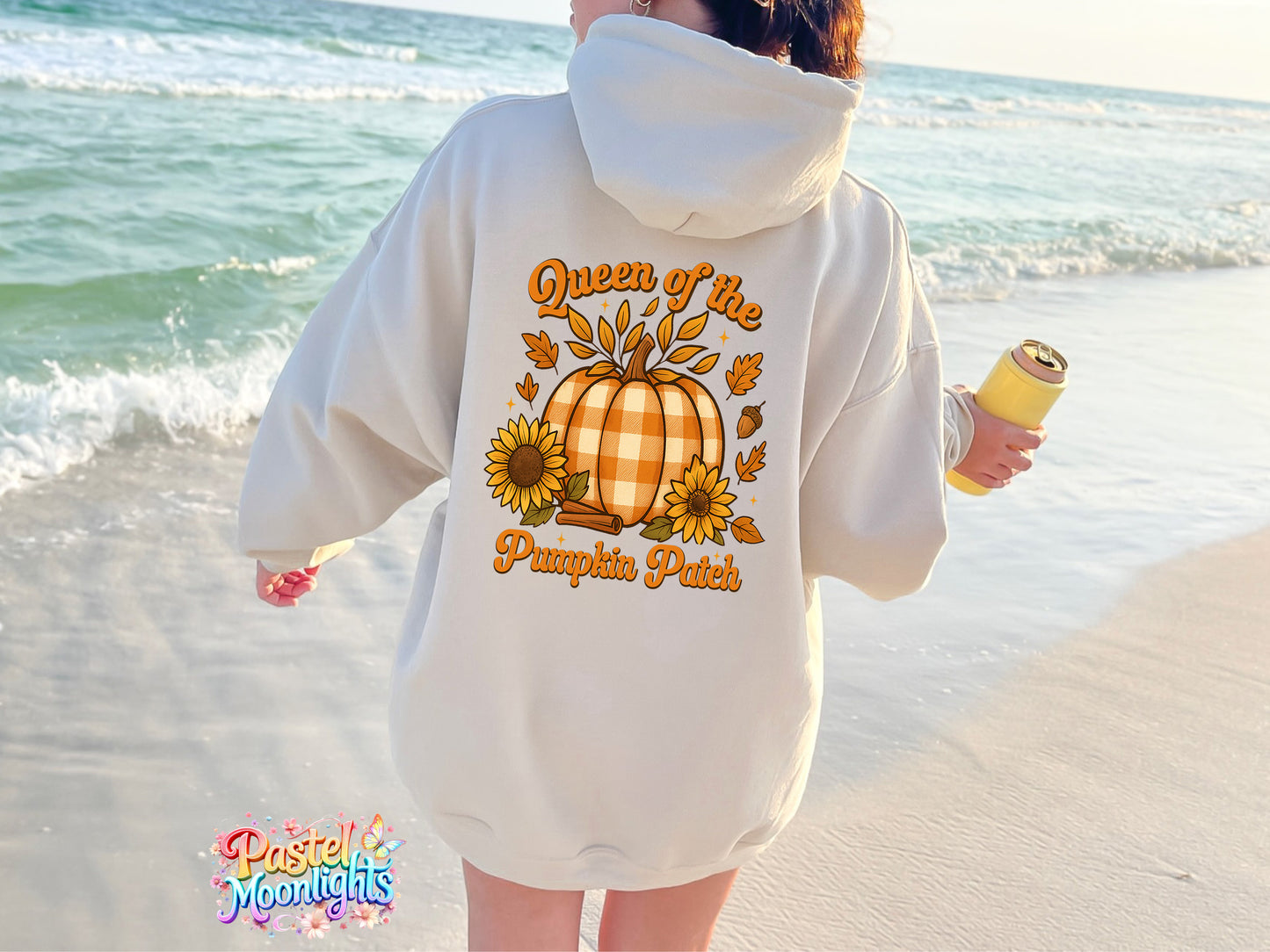 Queen of the Pumpkin Patch DTF Print Ready to Press