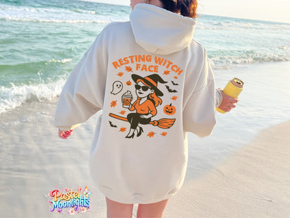 Resting witch face DTF Print Ready to Press