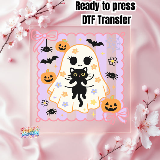 Retro Halloween DTF Print Ready to Press