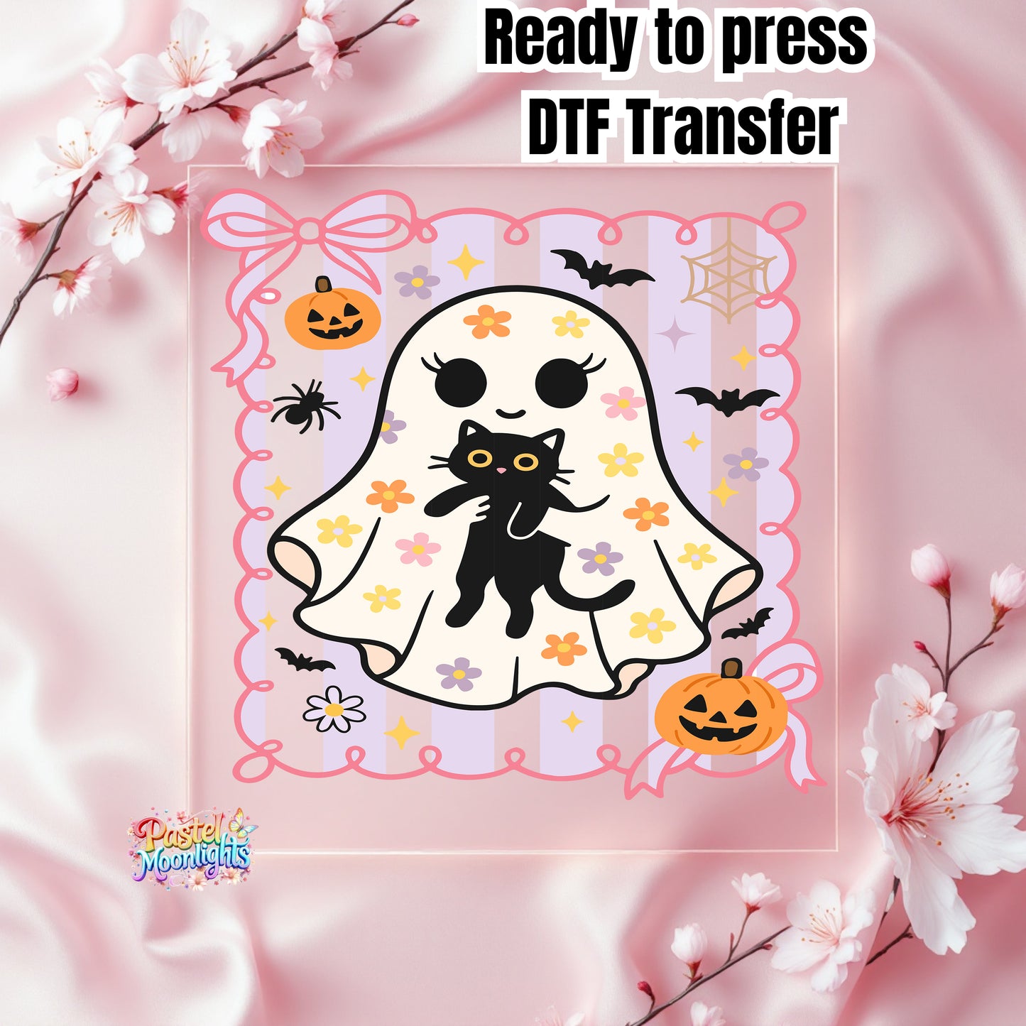Retro Halloween 1 DTF Print Ready to Press
