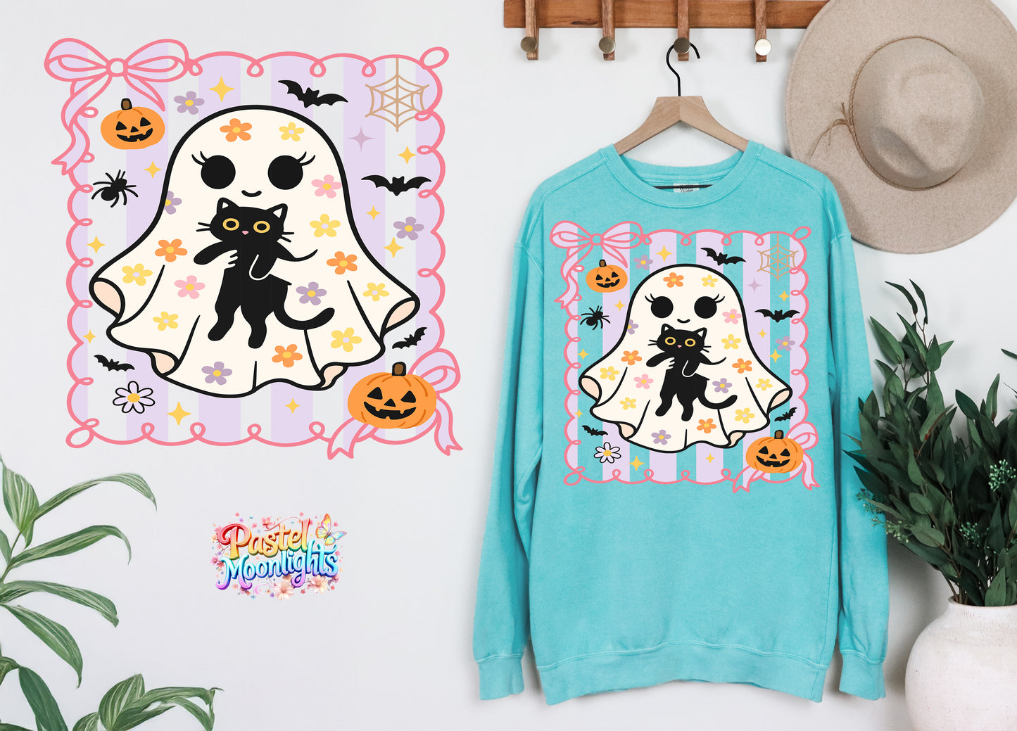 Retro Halloween 1 DTF Print Ready to Press