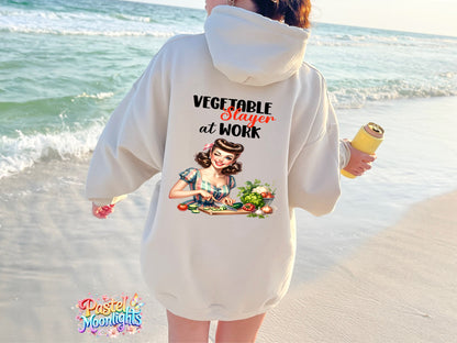 Retro Woman Kitchen 3 DTF Print Ready to Press