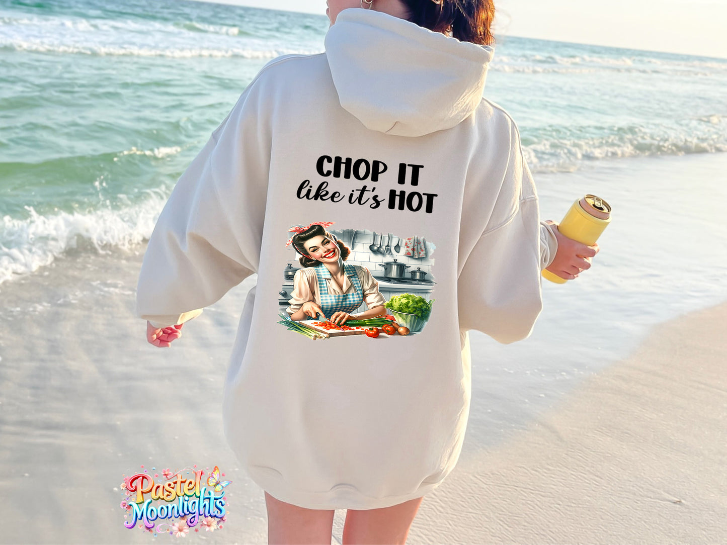 Retro Woman Kitchen 5 DTF Print Ready to Press