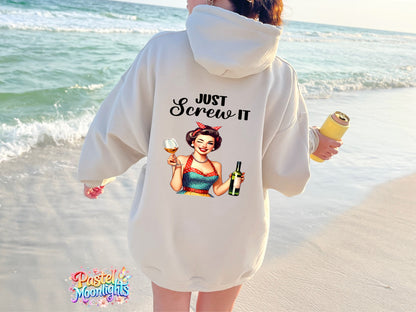 Retro Woman Kitchen 16 DTF Print Ready to Press