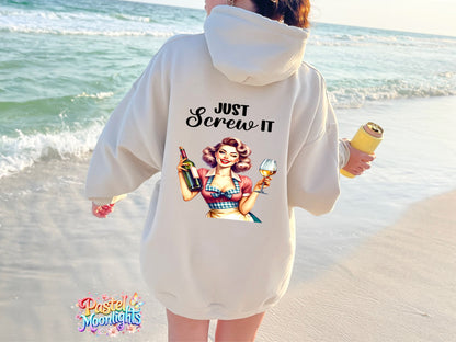 Retro Woman Kitchen 18 DTF Print Ready to Press