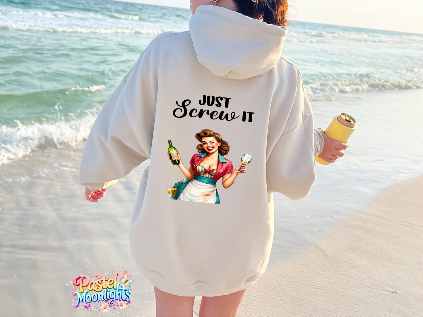 Retro Woman Kitchen 19 DTF Print Ready to Press