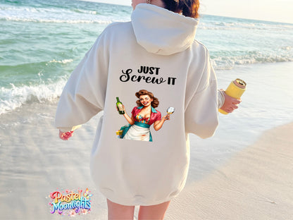 Retro Woman Kitchen 19 DTF Print Ready to Press