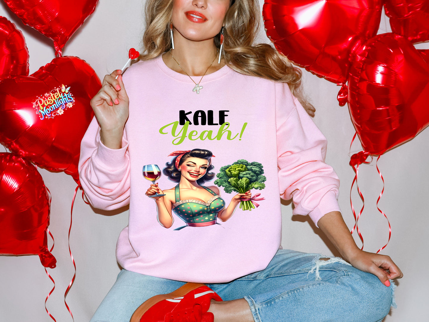 Retro Woman Kitchen 20 DTF Print Ready to Press