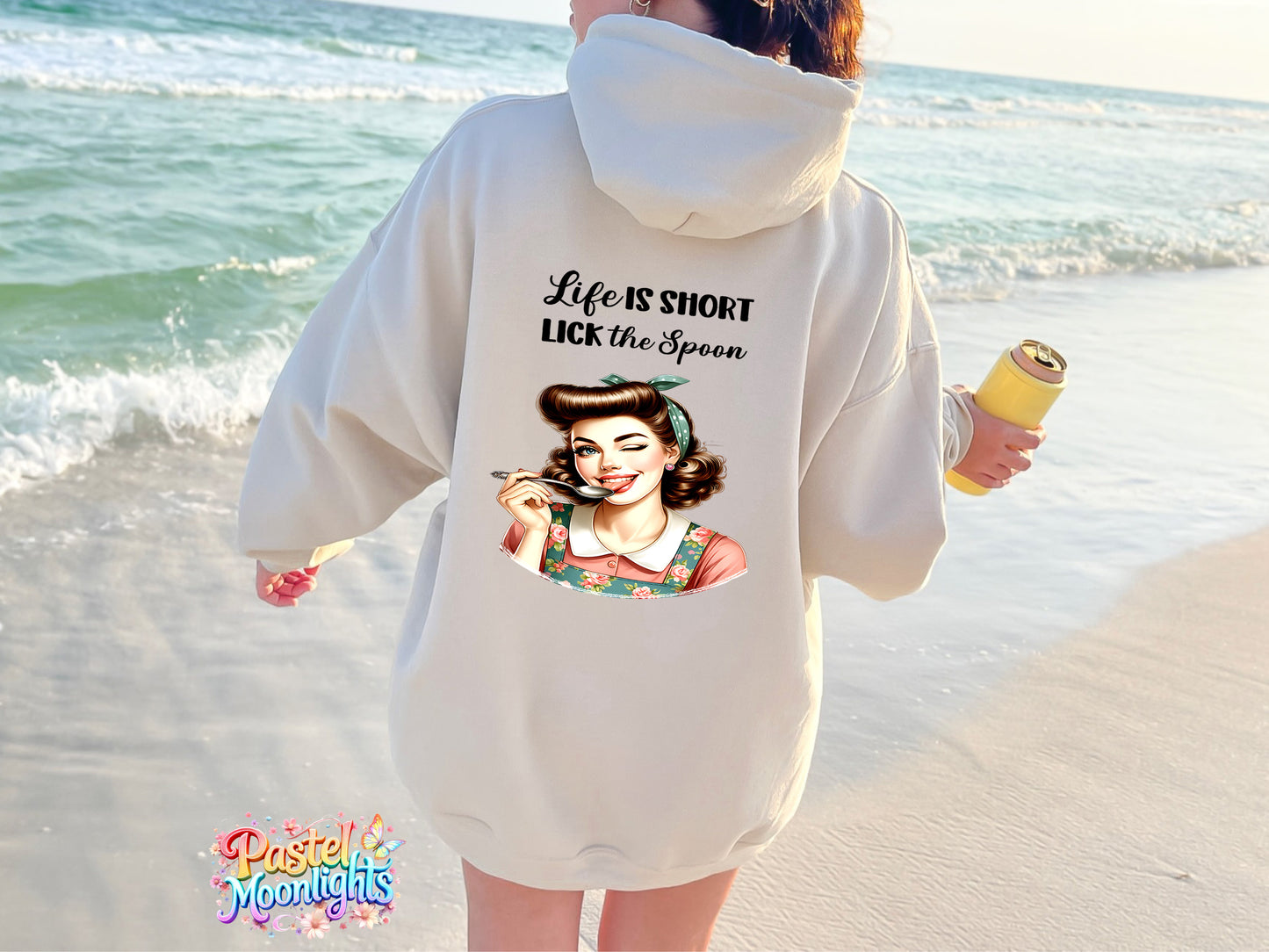 Retro Woman Kitchen 22 DTF Print Ready to Press