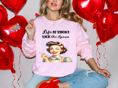 Retro Woman Kitchen 27 DTF Print Ready to Press