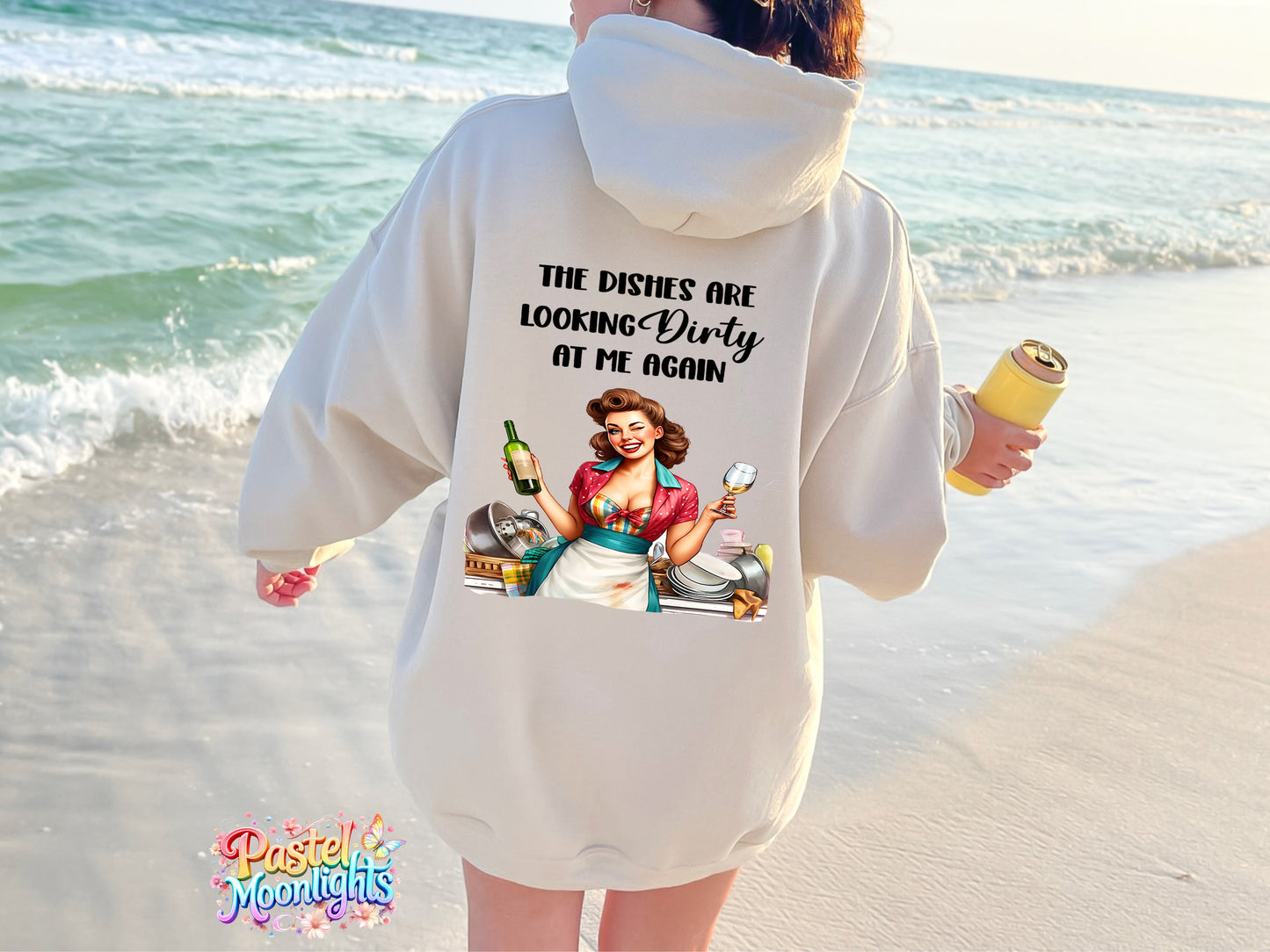 Retro Woman Kitchen 33 DTF Print Ready to Press