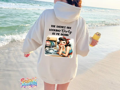 Retro Woman Kitchen 34 DTF Print Ready to Press