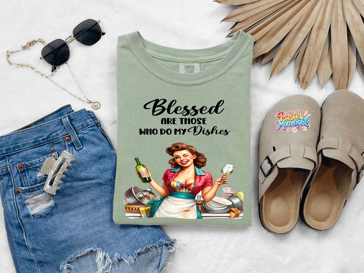 Retro Woman Kitchen 36 DTF Print Ready to Press