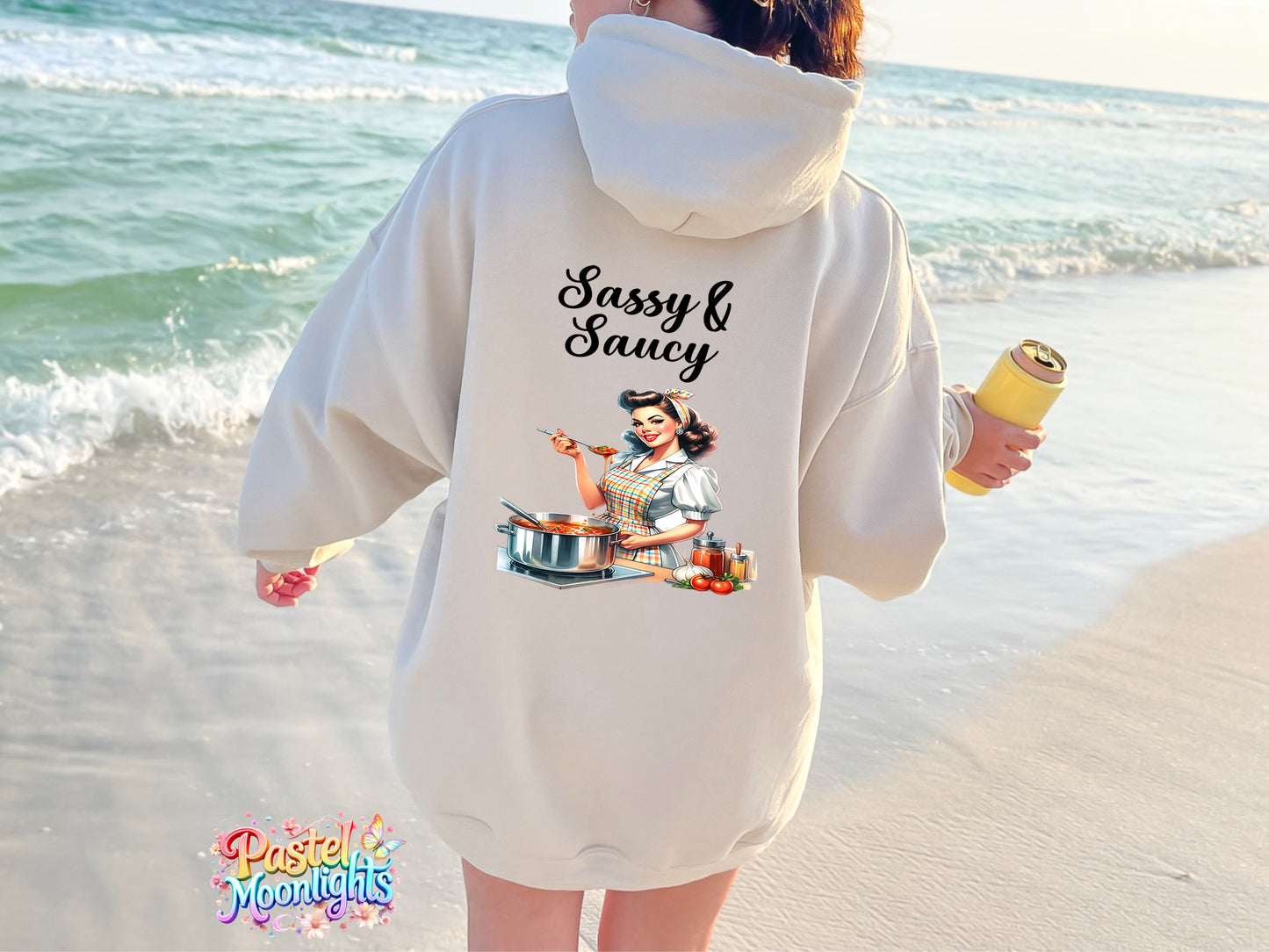 Retro Woman Kitchen 38 DTF Print Ready to Press