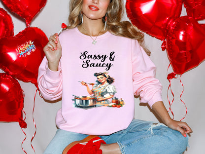 Retro Woman Kitchen 38 DTF Print Ready to Press