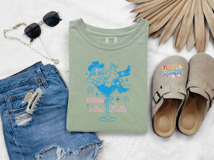 Yeehaw-and-Sea-shells DTF Print Ready to Press