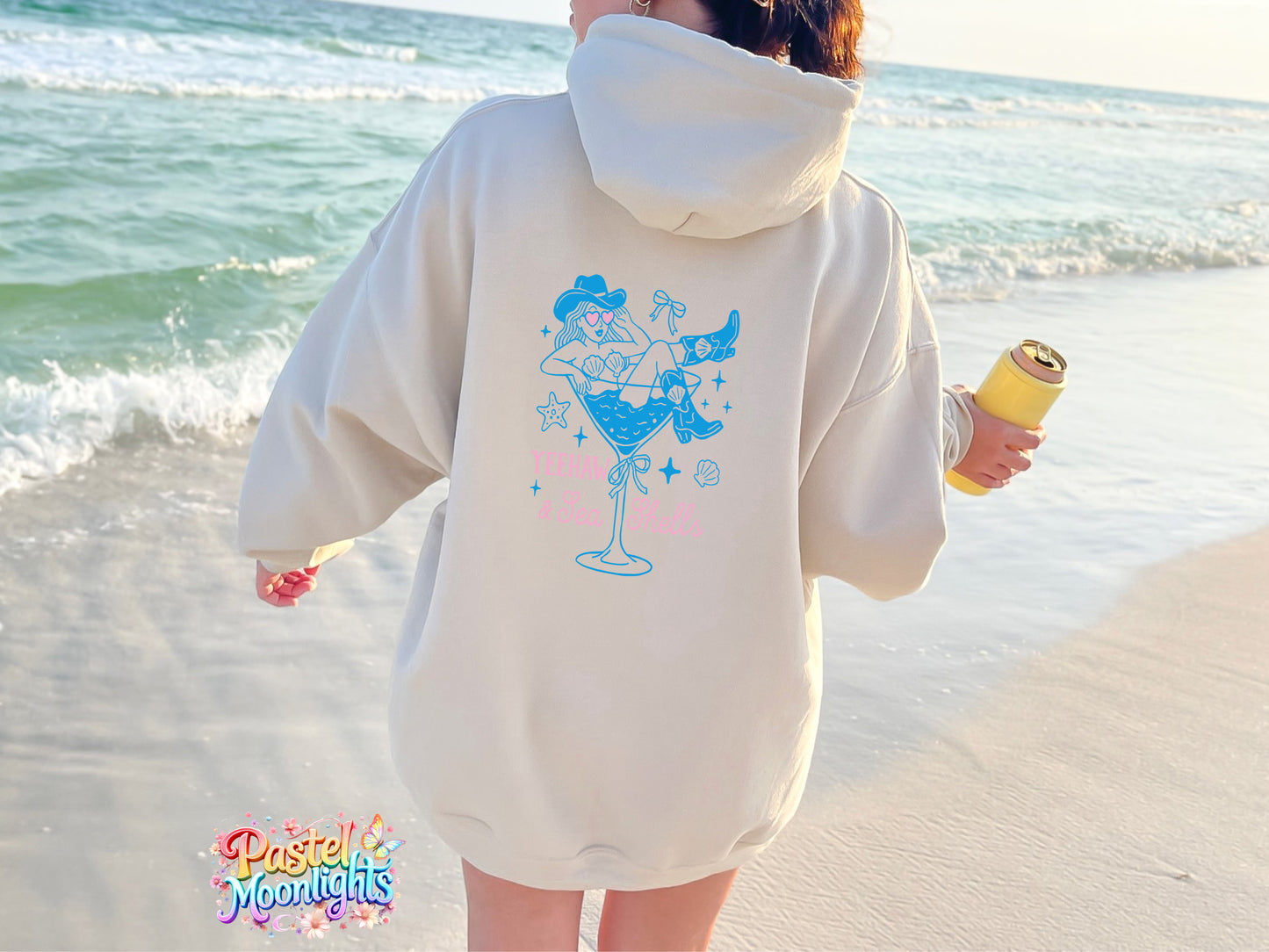 Yeehaw-and-Sea-shells DTF Print Ready to Press