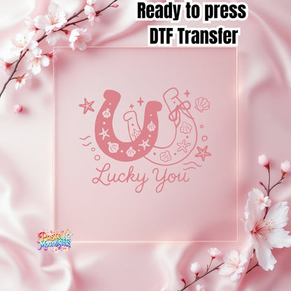 Lucky-you DTF Print Ready to Press