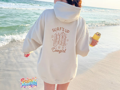 Surf-s-up-cowgirl DTF Print Ready to Press