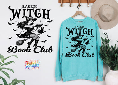 Salem Witch Boook Club DTF Print Ready to Press