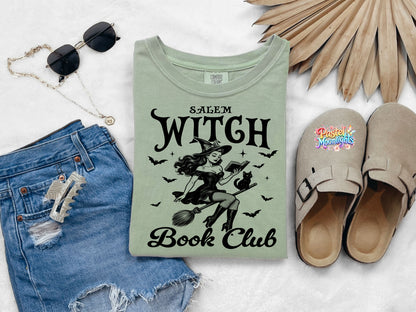 Salem Witch Boook Club DTF Print Ready to Press